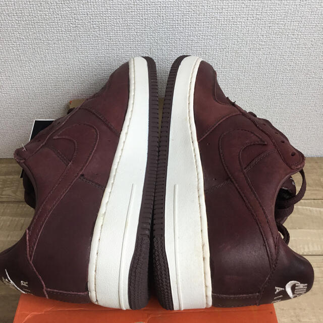 新品未使用 WMNS NIKE AIR FORCE 1 LOW RED WOOD