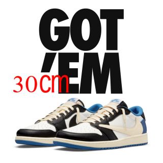 ナイキ(NIKE)のTRAVIS SCOTT × FRAGMENT AIR JORDAN 1 LOW(スニーカー)