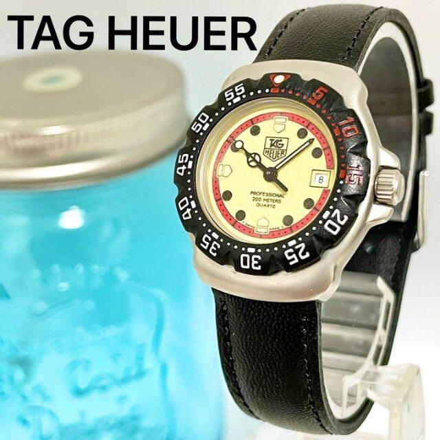 腕時計103 TAG HEUER タグホイヤー時計　レディース腕時計　ブラック　人気