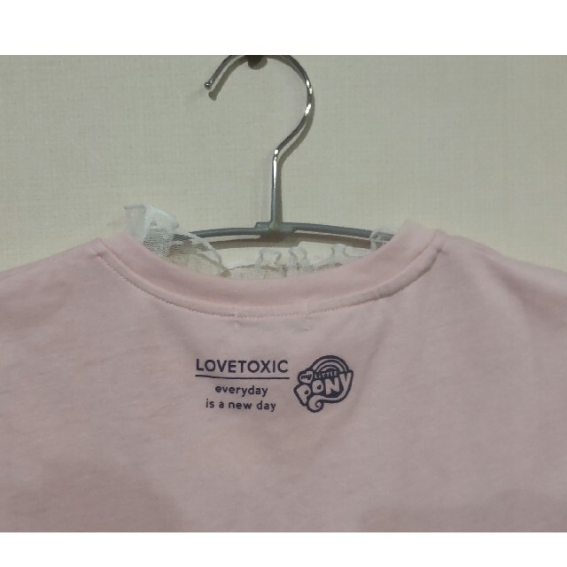 lovetoxic(ラブトキシック)の140(S) Lovetoxic カットソー2枚 ラブトキ タグ付き未使用 キッズ/ベビー/マタニティのキッズ服女の子用(90cm~)(Tシャツ/カットソー)の商品写真