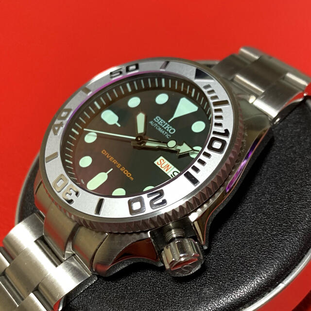 SEIKO(セイコー)の微細傷 新品未使用 SEIKO社外品 ヨットマスターインサート SKX007  メンズの時計(腕時計(アナログ))の商品写真