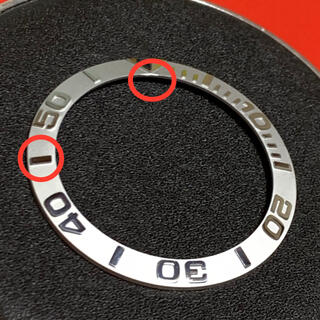 セイコー(SEIKO)の微細傷 新品未使用 SEIKO社外品 ヨットマスターインサート SKX007 (腕時計(アナログ))