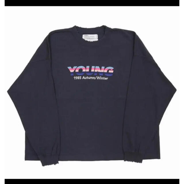 SUNSEA(サンシー)のDAIRIKU21AW "YOUNG" Embroidery Tee メンズのトップス(Tシャツ/カットソー(七分/長袖))の商品写真