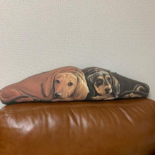 ミニチュアダックスフンド クッション(犬)