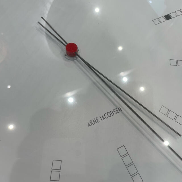 Arne Jacobsen(アルネヤコブセン)のARNE JACOBSEN  バンカーズクロック　CIBONE HAY インテリア/住まい/日用品のインテリア小物(掛時計/柱時計)の商品写真