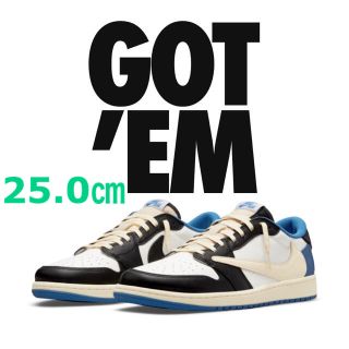 ナイキ(NIKE)のTravis Scott x Fragment x Air Jordan 1 (スニーカー)