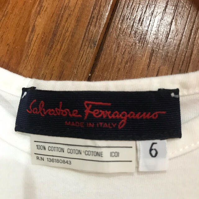 Salvatore Ferragamo(サルヴァトーレフェラガモ)のサルヴァトーレ フェラガモ　キッズ　Tシャツ キッズ/ベビー/マタニティのキッズ服男の子用(90cm~)(Tシャツ/カットソー)の商品写真