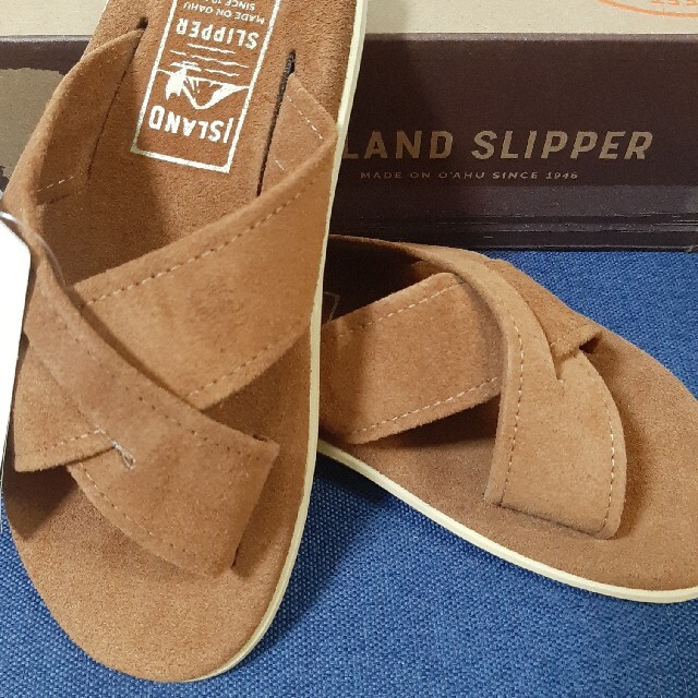 ISLAND SLIPPER(アイランドスリッパ)のISLAND　SLIPPER茶色 レディースの靴/シューズ(サンダル)の商品写真