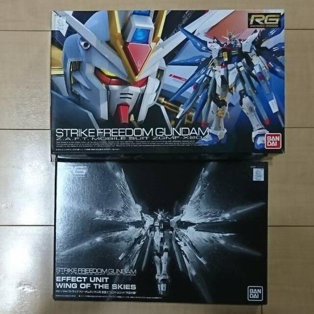 ガンプラ RG ストライクフリーダム 拡張エフェクトユニット 天空の翼