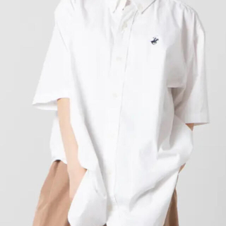 【新品】ビバリーヒルズポロクラブ　polo 半袖　白シャツ　ビッグシルエット(Tシャツ(半袖/袖なし))