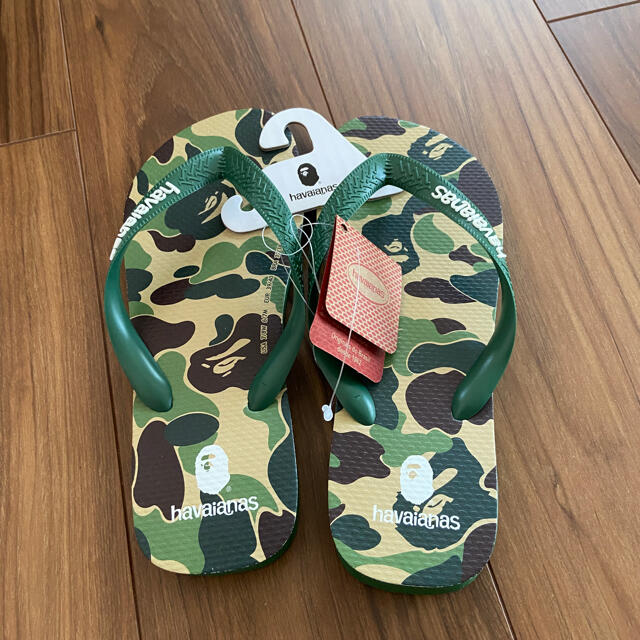 A BATHING APE BAPE X HAVAIANAS  TOP