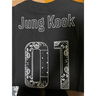 BTS JUNGKOOK Tシャツ 公式 ラッキーボックス XL