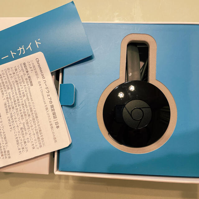 Google(グーグル)のGoogle Chromecast スマホ/家電/カメラのテレビ/映像機器(映像用ケーブル)の商品写真