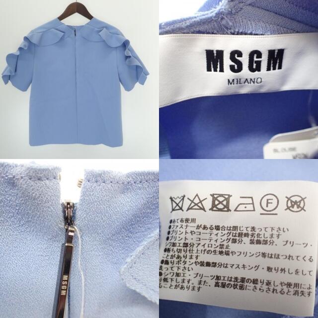 MSGM(エムエスジイエム)のエムエスジーエム トップス 38 レディースのトップス(カットソー(半袖/袖なし))の商品写真