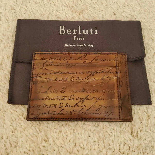 Berluti(ベルルッティ)のベルルッティ　カードケース メンズのファッション小物(名刺入れ/定期入れ)の商品写真