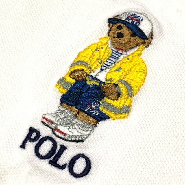 POLO RALPH LAUREN(ポロラルフローレン)のメンズ XL 新品 CP-93 ポロベア ポロシャツ / ホワイト メンズのトップス(ポロシャツ)の商品写真