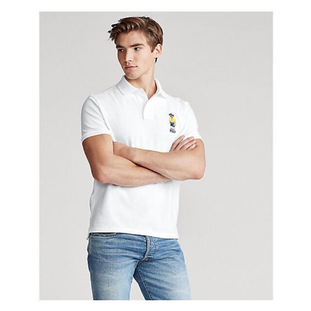 POLO RALPH LAUREN(ポロラルフローレン)のメンズ XL 新品 CP-93 ポロベア ポロシャツ / ホワイト メンズのトップス(ポロシャツ)の商品写真