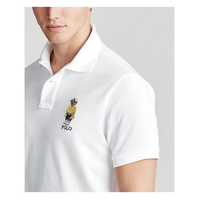 POLO RALPH LAUREN(ポロラルフローレン)のメンズ XL 新品 CP-93 ポロベア ポロシャツ / ホワイト メンズのトップス(ポロシャツ)の商品写真
