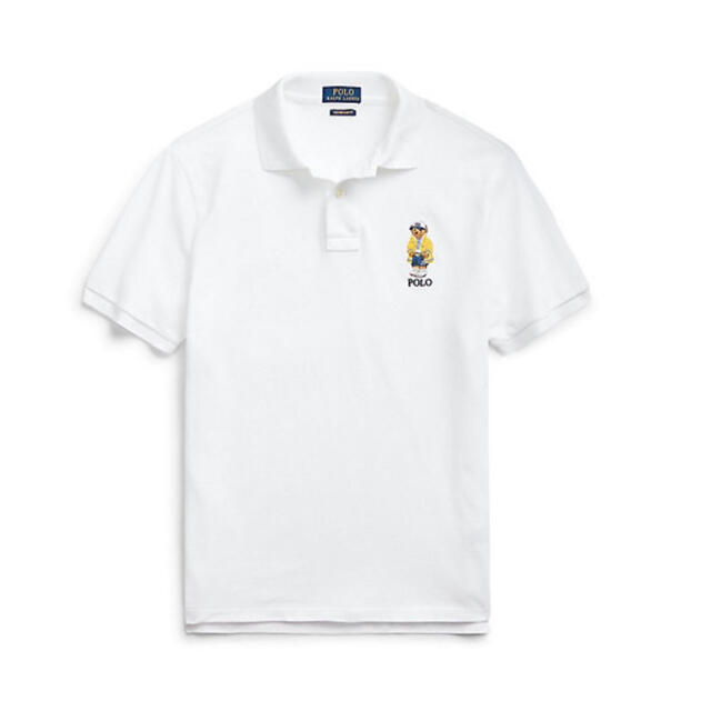 POLO RALPH LAUREN(ポロラルフローレン)のメンズ XL 新品 CP-93 ポロベア ポロシャツ / ホワイト メンズのトップス(ポロシャツ)の商品写真