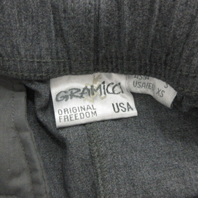 GRAMICCI(グラミチ)のグラミチ21SS BAKER SKIRT フレアスカート ロング S グレー レディースのスカート(ロングスカート)の商品写真