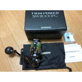 シマノ(SHIMANO)のシマノ　ツインパワーsw 8000PG(リール)