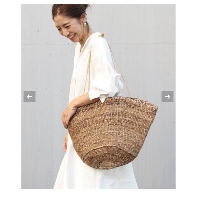 Plage(プラージュ)のNORO MARKET CLOUD BASKET バッグ レディースのバッグ(かごバッグ/ストローバッグ)の商品写真