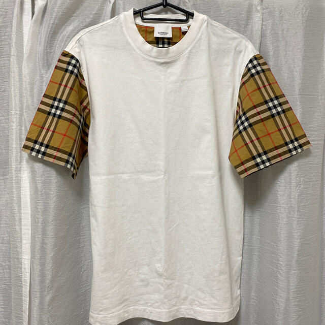 正規激安 BURBERRY - バーバリーTシャツ Tシャツ(半袖+袖なし)