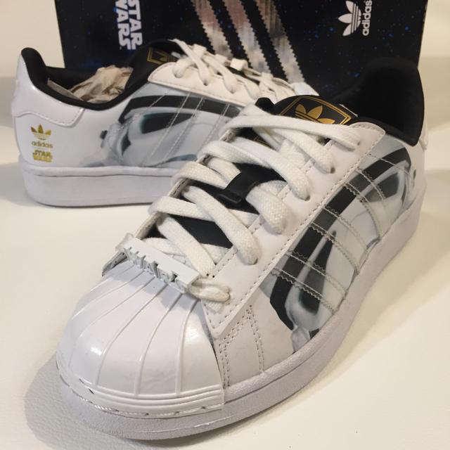 極美品23adidas×STAR WARSアディダススターウォーズスーパースター | フリマアプリ ラクマ