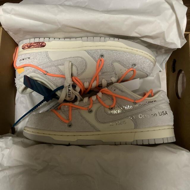 OFF-WHITE - OFF WHITE x Nike DUNK LOW 19OF50の通販 by キム氏's ...
