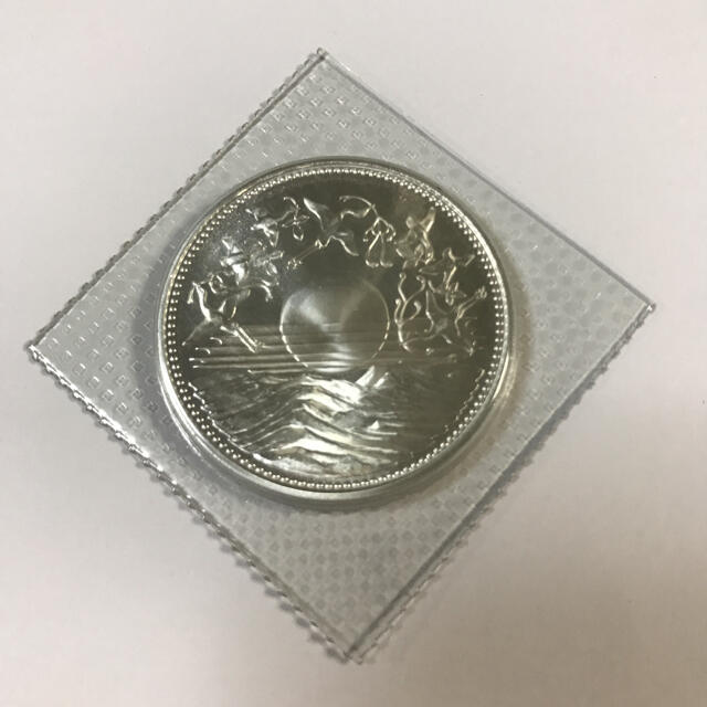 美術品/アンティーク天皇陛下御在位60年記念硬貨 1万円銀貨