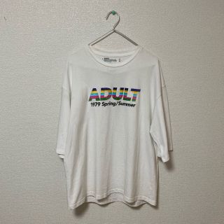 サンシー(SUNSEA)の専用　19ss dairiku ダイリク　“ADULT” Tシャツ　(Tシャツ/カットソー(半袖/袖なし))