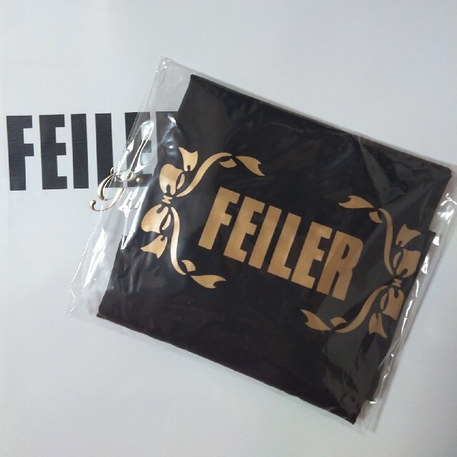 FEILER(フェイラー)の【新品】ユニ　フェイラーロゴ　携帯バッグ　エコバッグ レディースのバッグ(エコバッグ)の商品写真