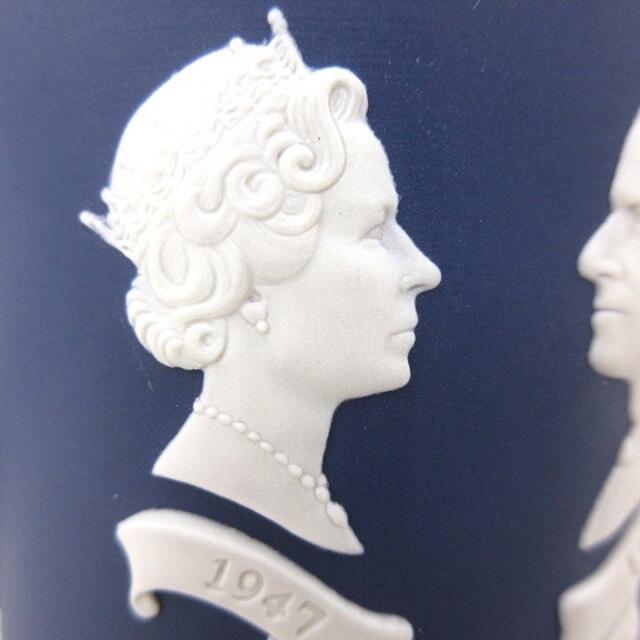 WEDGWOOD(ウェッジウッド)のウェッジウッド 1000点限定品 50周年記念 エリザベス女王2世 エンタメ/ホビーの美術品/アンティーク(陶芸)の商品写真