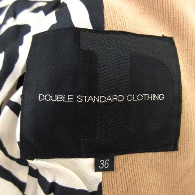 DOUBLE STANDARD CLOTHING(ダブルスタンダードクロージング)のDOUBLE STANDARD CLOTHING ジャケット 36 ベージュ レディースのジャケット/アウター(テーラードジャケット)の商品写真