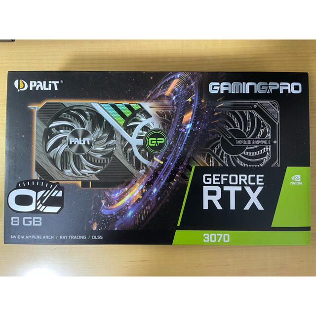 スマホ/家電/カメラGeForce RTX 3070 GamingPro OC Palit 非LHR