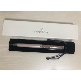 スワロフスキー(SWAROVSKI)のSWAROVSKI キラキラ ボールペン ピンク(ペン/マーカー)