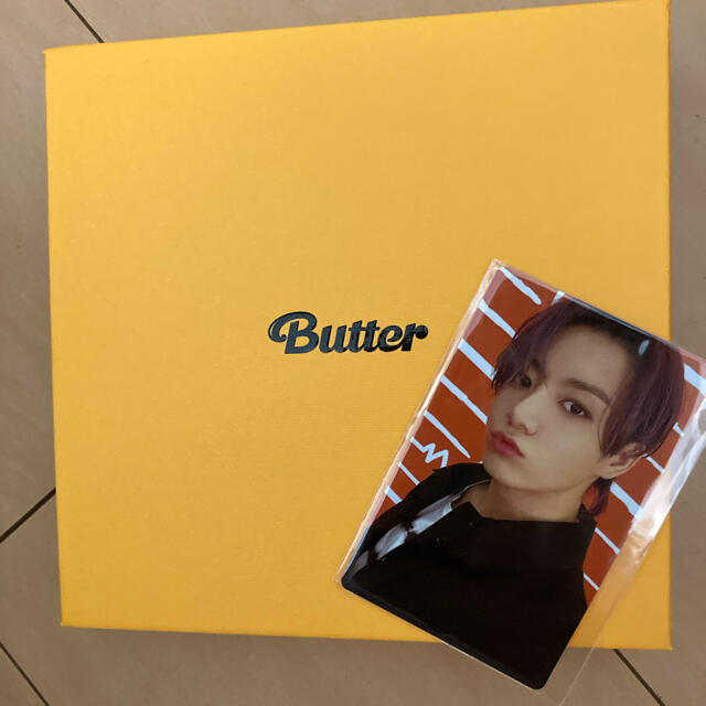 BTS Butter 日本FC購入特典カード ジョングク グク