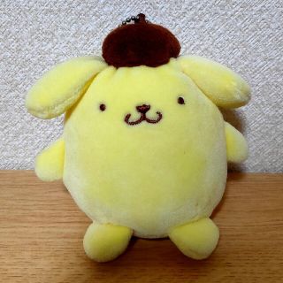 ポムポムプリン(ポムポムプリン)のポムポムプリン　ぬいぐるみ　小銭入れ(キャラクターグッズ)