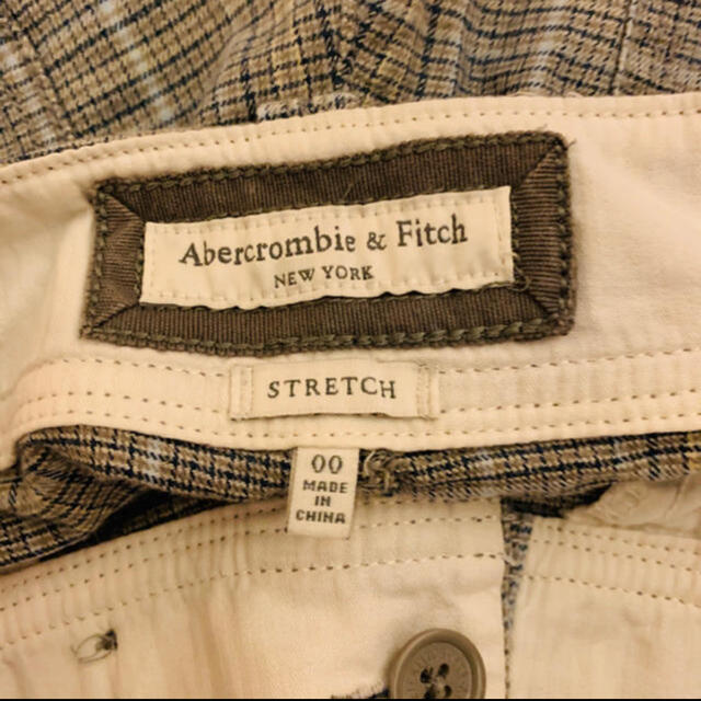 Abercrombie&Fitch(アバクロンビーアンドフィッチ)のアバクロ チェックショートパンツ レディースのパンツ(ショートパンツ)の商品写真