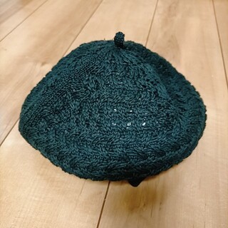カシラ(CA4LA)のFine Quality Hat　CA4LA　ベレー帽　コットン(ハンチング/ベレー帽)