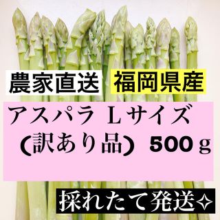 アスパラLサイズ(訳あり品)即購入OKです(野菜)