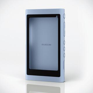 エレコム(ELECOM)のSONYウォークマンNW-A50シリーズ用シリコンケース ブルー(ポータブルプレーヤー)