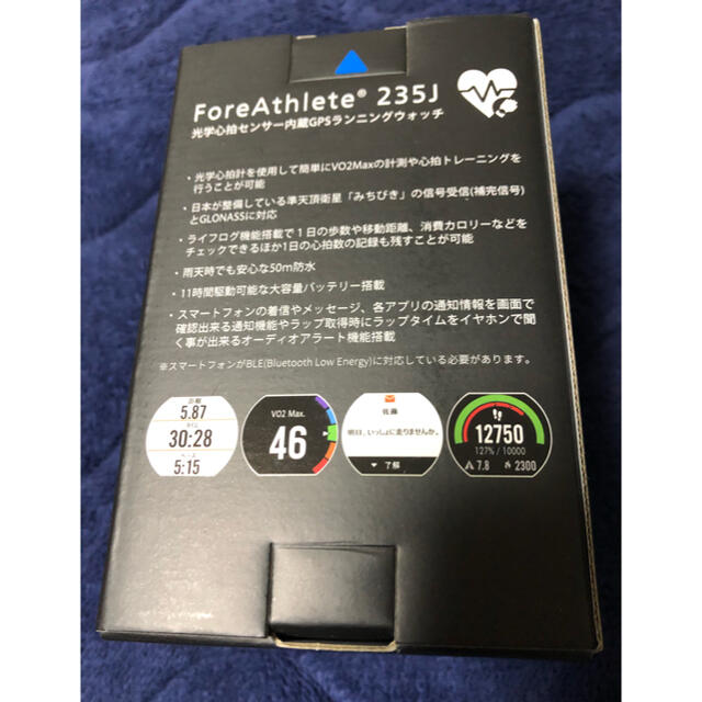 GARMIN(ガーミン)の新品未開封　GARMIN ForeAthlete 235J Black/Red スポーツ/アウトドアのランニング(その他)の商品写真