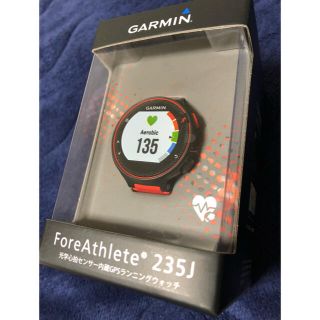 ガーミン(GARMIN)の新品未開封　GARMIN ForeAthlete 235J Black/Red(その他)