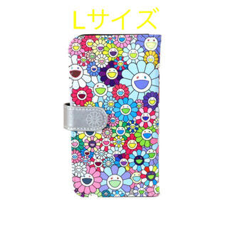 村上隆　kaikaikiki Flower Flip Case L 携帯ケース(iPhoneケース)