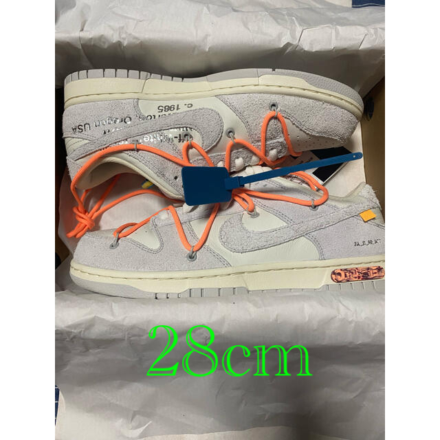 NIKE OFF-WHITE DUNK LOW 19of50