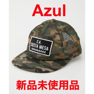 アズールバイマウジー(AZUL by moussy)の【新品未使用品】WAPPEN ALL MESH CAP(キャップ)