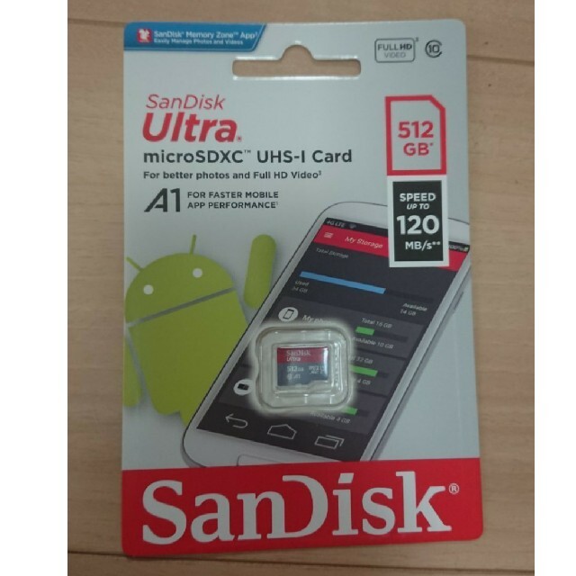 【新品未開封】SanDisk microSDXC 512GB