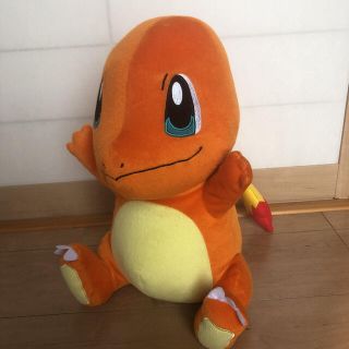 バンダイ(BANDAI)のポケモン ヒトカゲ　ぬいぐるみ(キャラクターグッズ)