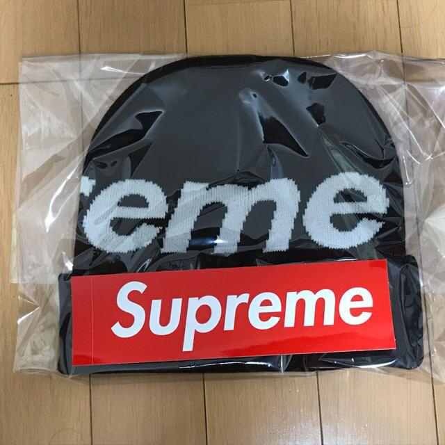 Supreme(シュプリーム)のsupreme big logo beanie レディースの帽子(ニット帽/ビーニー)の商品写真